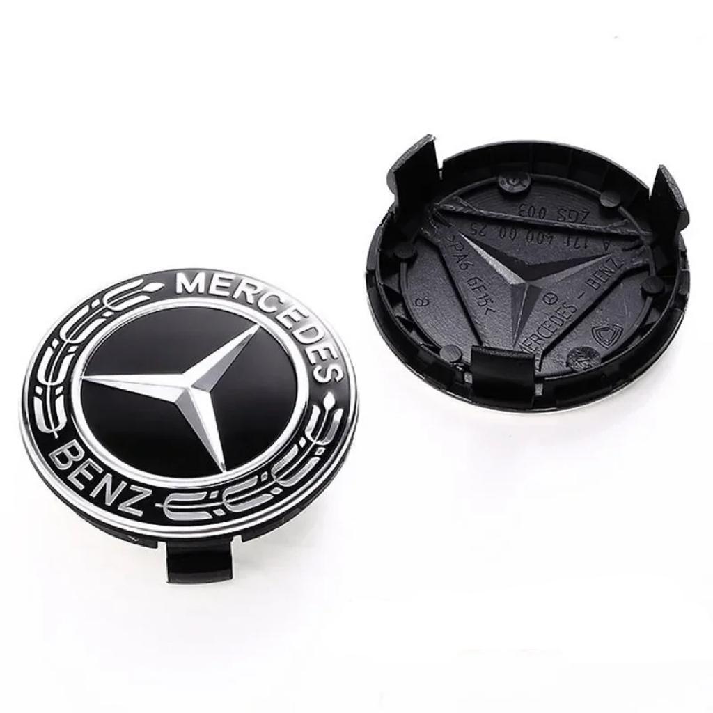 4pcs 75mm car wheel hub center cover modification suitable for Mercedes Benz B/C/E/S Class A Class C200L GLC GLK CLA W212 W213 H