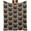 Bull Mastiff Dog Throw Blanket Cute Bed Bed Plaid Baby Blankets