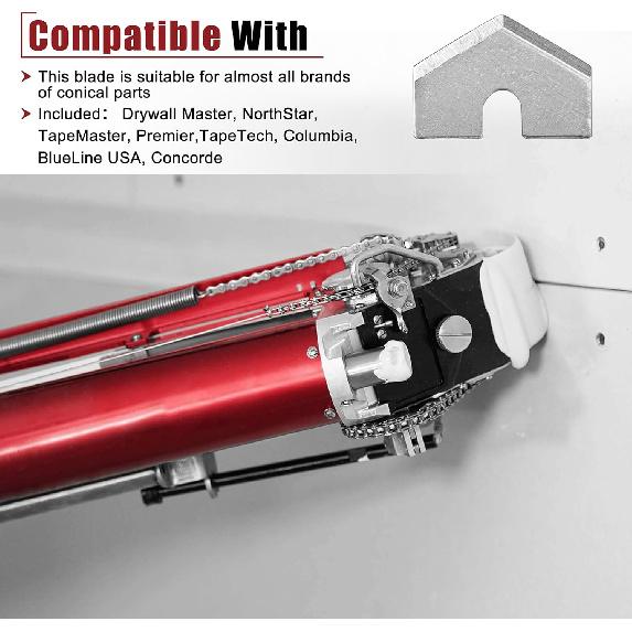 Replacement Drywall Taping Tool Cutter Blades, Set of 10