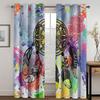 Dreamcatcher Printed Woven Curtains Two Independent Curtains on The Left and Right Blackout Curtains for Bedrooms