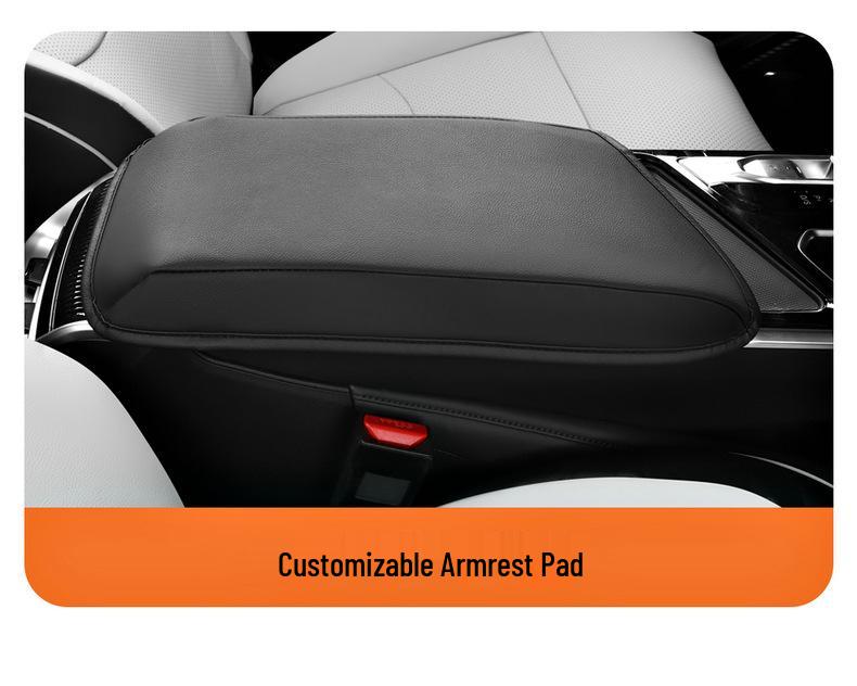 Beijing Magic Cube Universal Full Surround Leather Car Seat Cover Cushion for Five-Seat Vehicles.