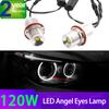 120w Error Free LED Angel Eyes Marker Lights Bulbs White Top Quality For BMW E39 E81 E82 E87 E88 X5 E53 E60 E61 E63 E64 X3 E83