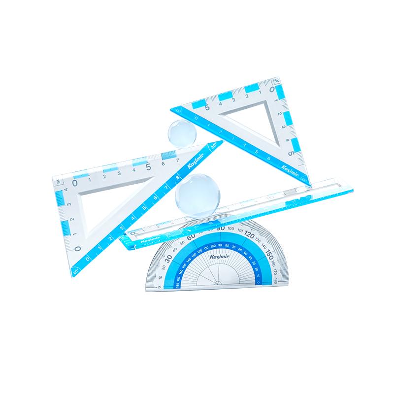 Casimir Primary School Geometric Ruler Set