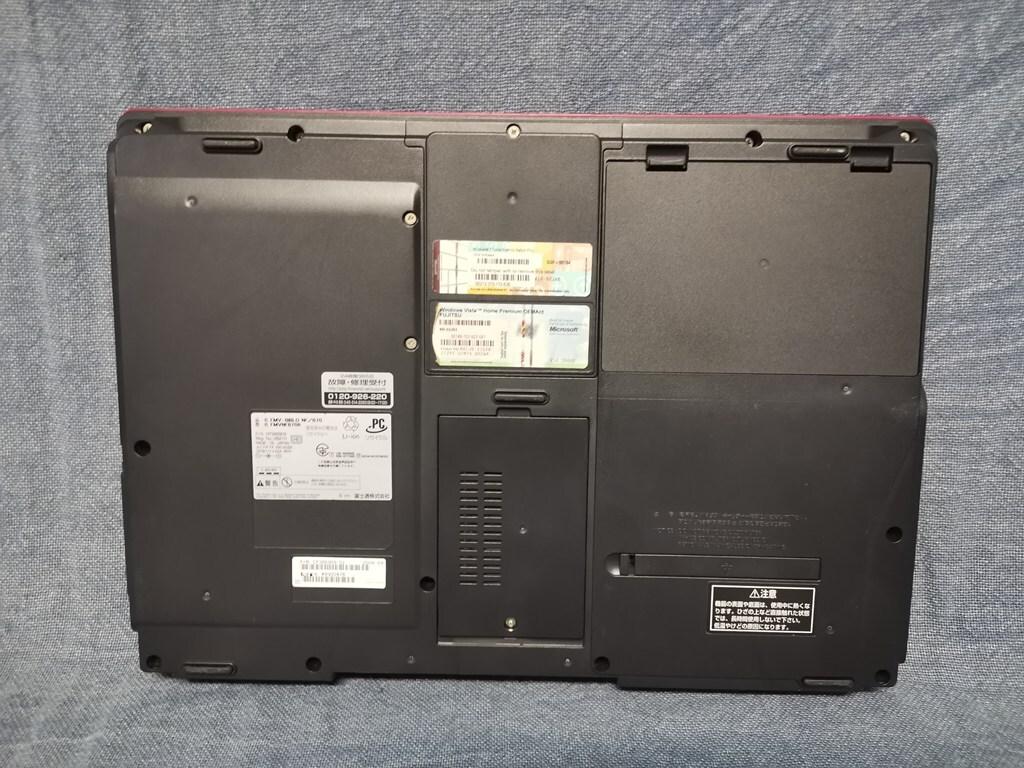 [USED] Laptop Fujitsu BIBLO NF/B70 Core2Duo P8400 320GB HDD 3GB Win10 Japan Store