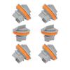 Nowe Dla JEEP Grand Cherokee 1999-2004 Samochodowe Tylne Światło Hamowania Światło Tylne Gniazdo Żarówki Tylnej Zestaw KBS01 6 SZTUK 4676589 923-034 034145