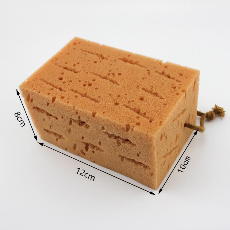 2PcsLarge Car Washing Sponge Car Cleaning Tyre Tool Cycle Wash Sponge Block Car Cleaning Supplies Honeycomb Sponge Brush Dusting