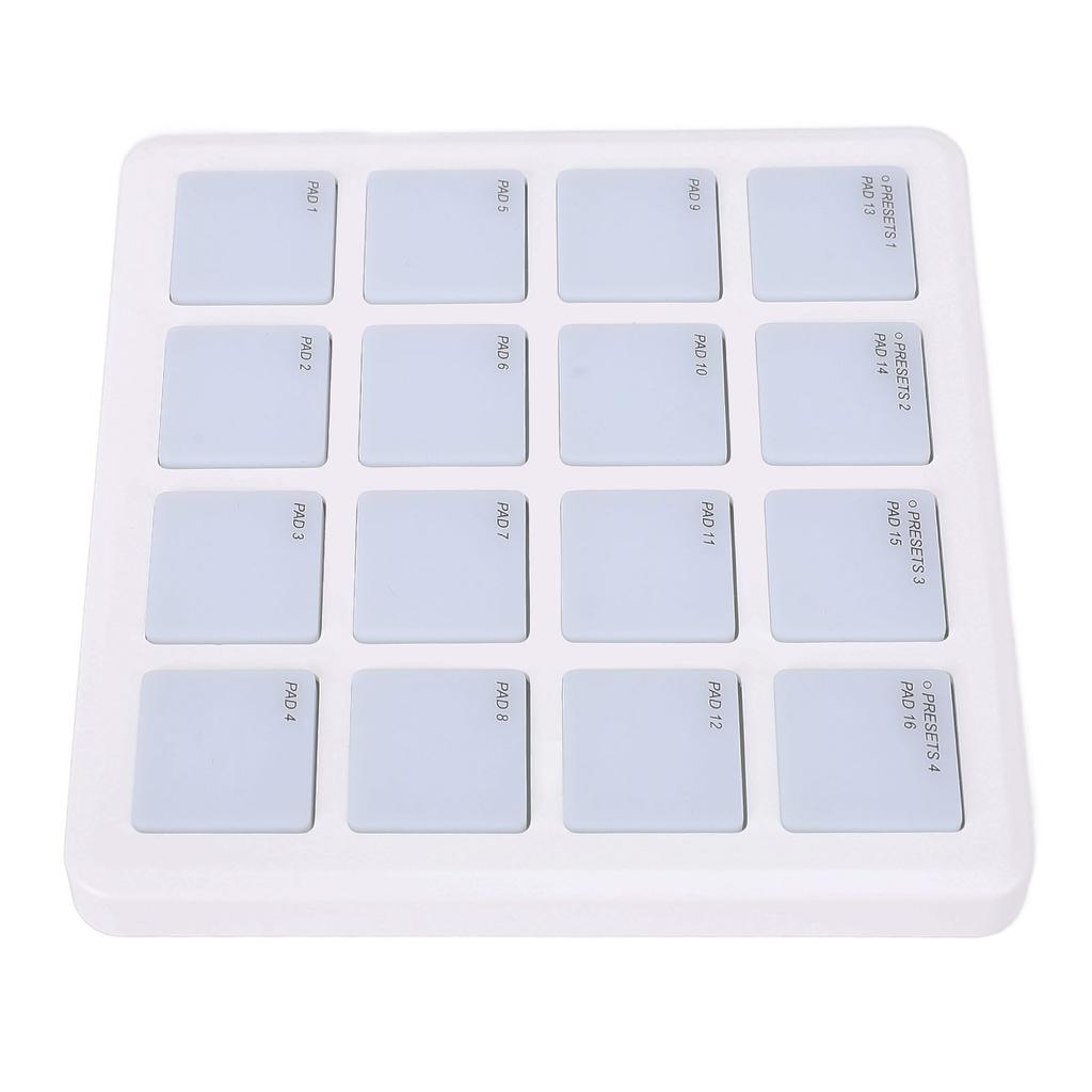 Wireless MIDI Controller Pad RGB Backlight Portable USB C MIDI Controller Strike Pad for Arranger