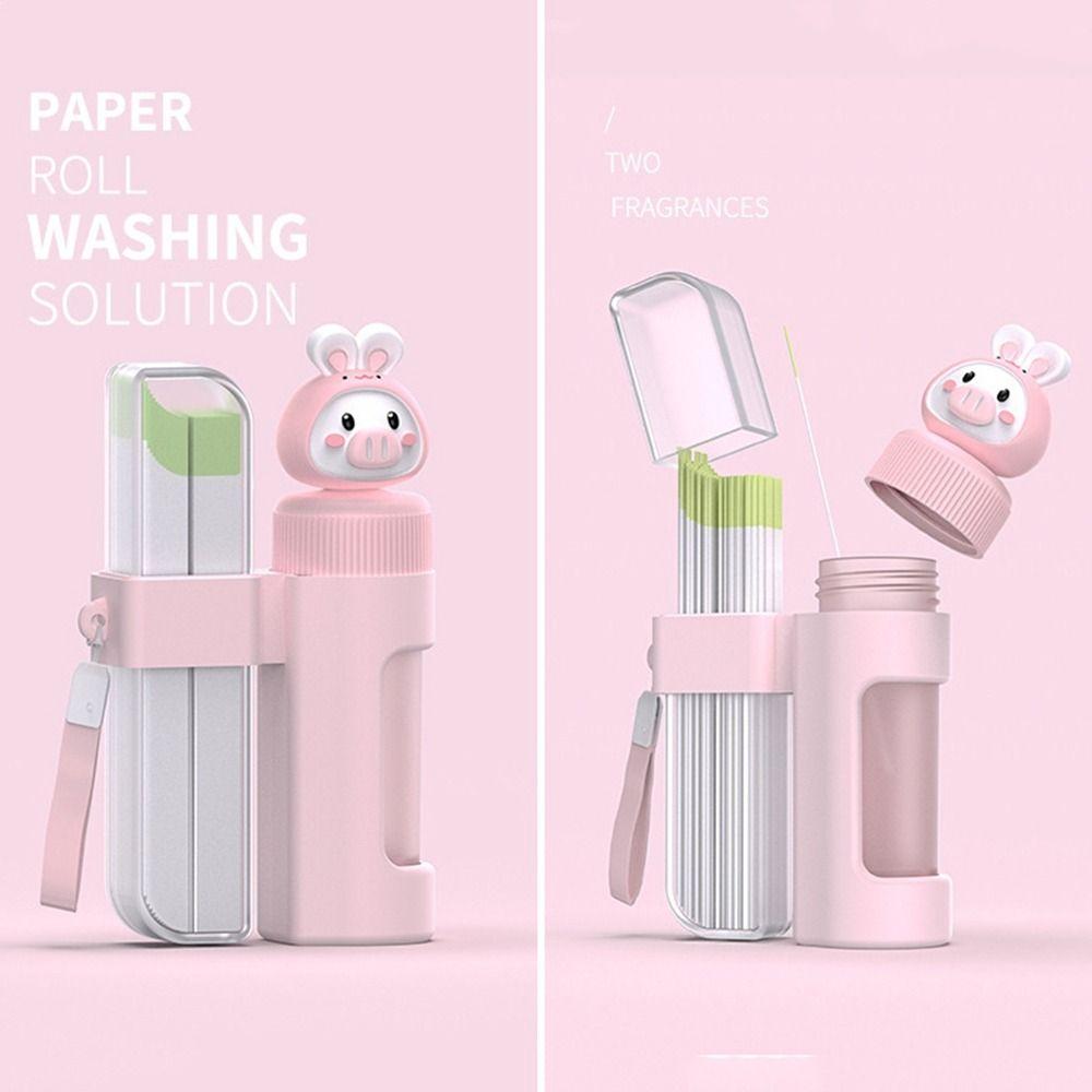 Paper Line Earring Hole Cleaner Effective Pierced Ear Cleaning for Adults