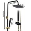 Zintegrowany system prysznicowy Shengbai Black Gold