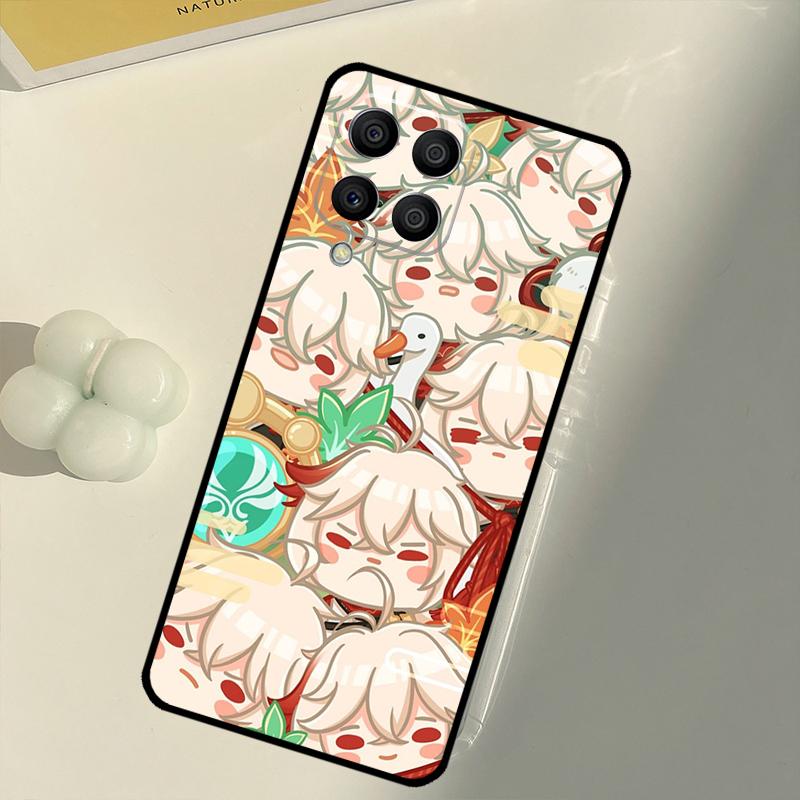 Cute Cartoon Genshin Impact For Samsung Galaxy M15 M35 M21 M16 M06 M33 M13 M53 M11 M31 M55 M14 M34 M54 M12 M32 M52 Case
