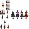 Halloween Decor Supplies Adorable Pumpkin Witch Ghost Pendant For Kids Party Props