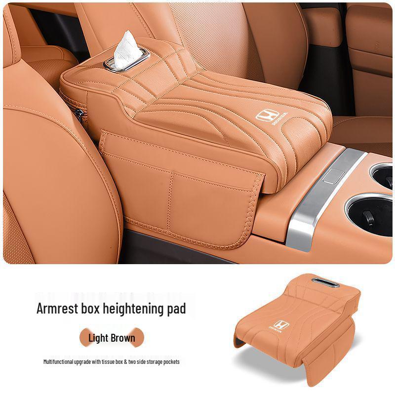 Honda Armleuning Autostoel Tissue Kussen voor Accord, Civic, CX-V, Breeze, Vezel