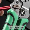 Ergonomic Handle Electrical Tool with None Contact Voltage Detection Wire Stripping and Cutting Capabilities Ergonomic Handle