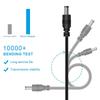 USB to DC Boost Cable, 5.5x2.1mm Jack Power Cord, 5V Power Adapter Wire for WiFi Router Modem Camera Speaker Cooling Fan