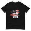 KIRK USA Flagga T-shirt Personlig 4 juli KIRK T-shirt