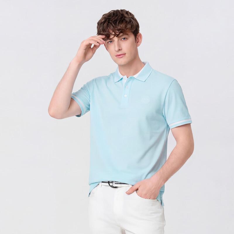 Goldlion Men's Short-Sleeved Polo Shirt