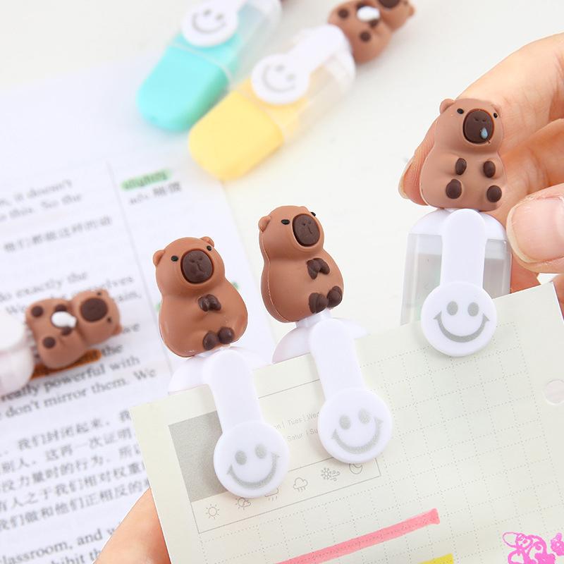Capybara Highlighters - Cute & Functional Office Supplies