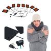 3 Stufen DIY Heizkleidungspad Faltbare Weste Thermopads Wasserdicht Wasserdichte Heizpads für Outdoor Camping Wandern