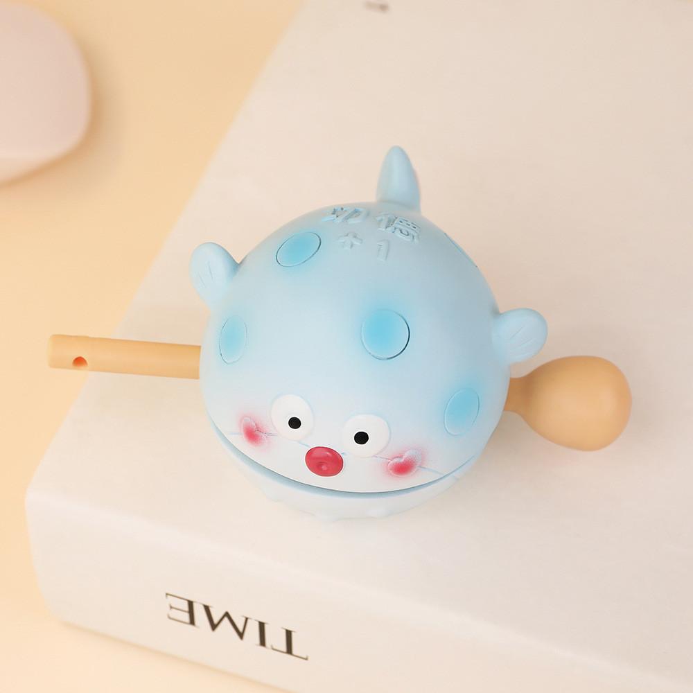 Cute Pet Wooden Fish Resin Art Decor Creative Desk Stress Reliever For Gift Giving