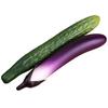 Top Quality Simulation  Eggplant Model Cabinet Dining Room Hall Restaurant Store Shop Decoration Artificial Fake Vegetables Prop