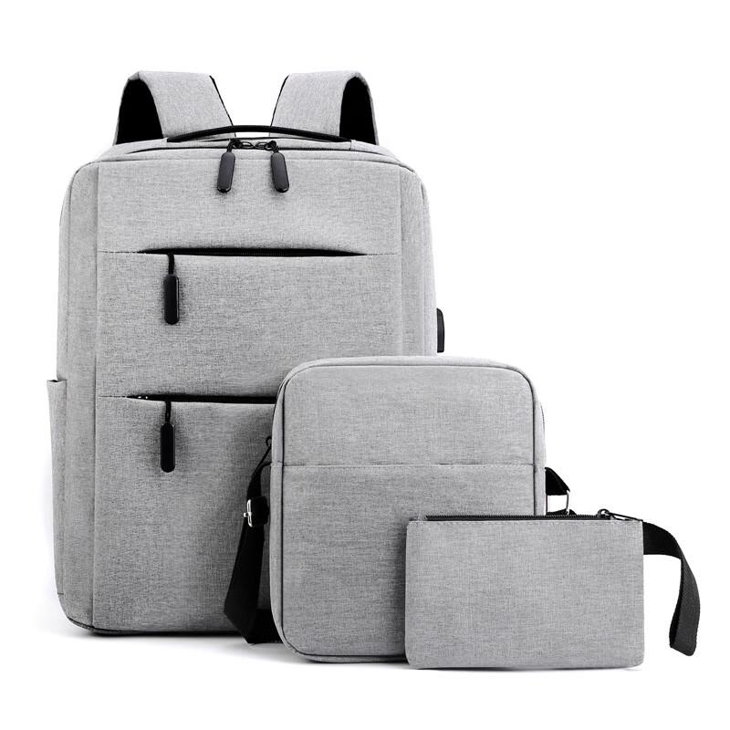Li Shen Business 3-Piece Backpack & Bag Set One Size