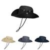 Outdoor Sun Protection Fisherman Hat With Large Brim For Travel And Hiking