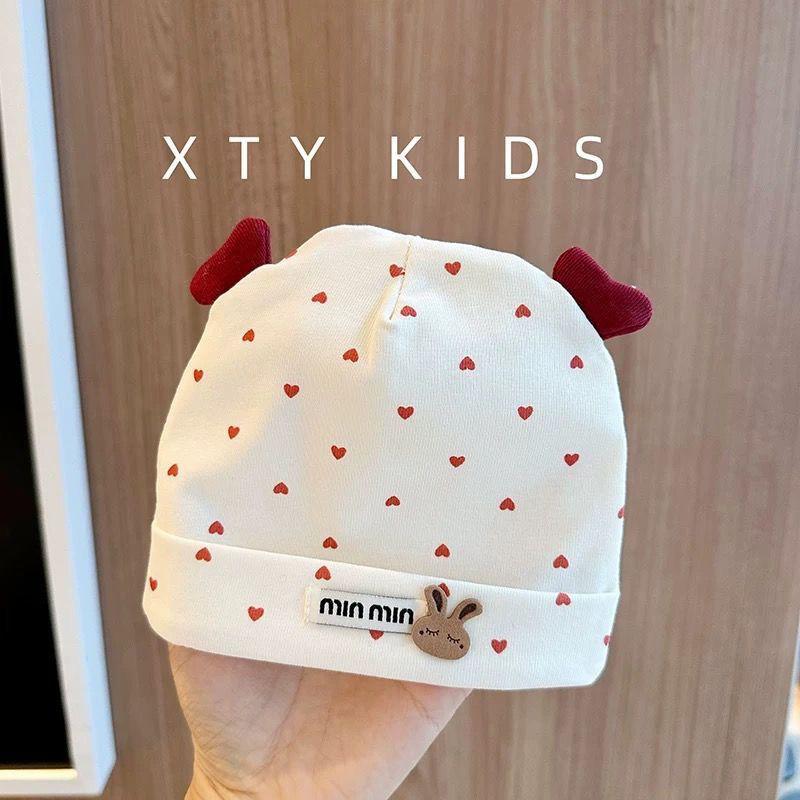 Knoten reine Baumwolle Babyhut für Neugeborene - Dünn, Nahtlos, Frühling/Herbst Stil für Jungen und Mädchen