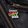 1/2pcs LGBT Sounds Gay Pins Set Cartoon Rainbow Brooch Pride Month Decoration Medal Additions Fashion Unique Lapel Backpack