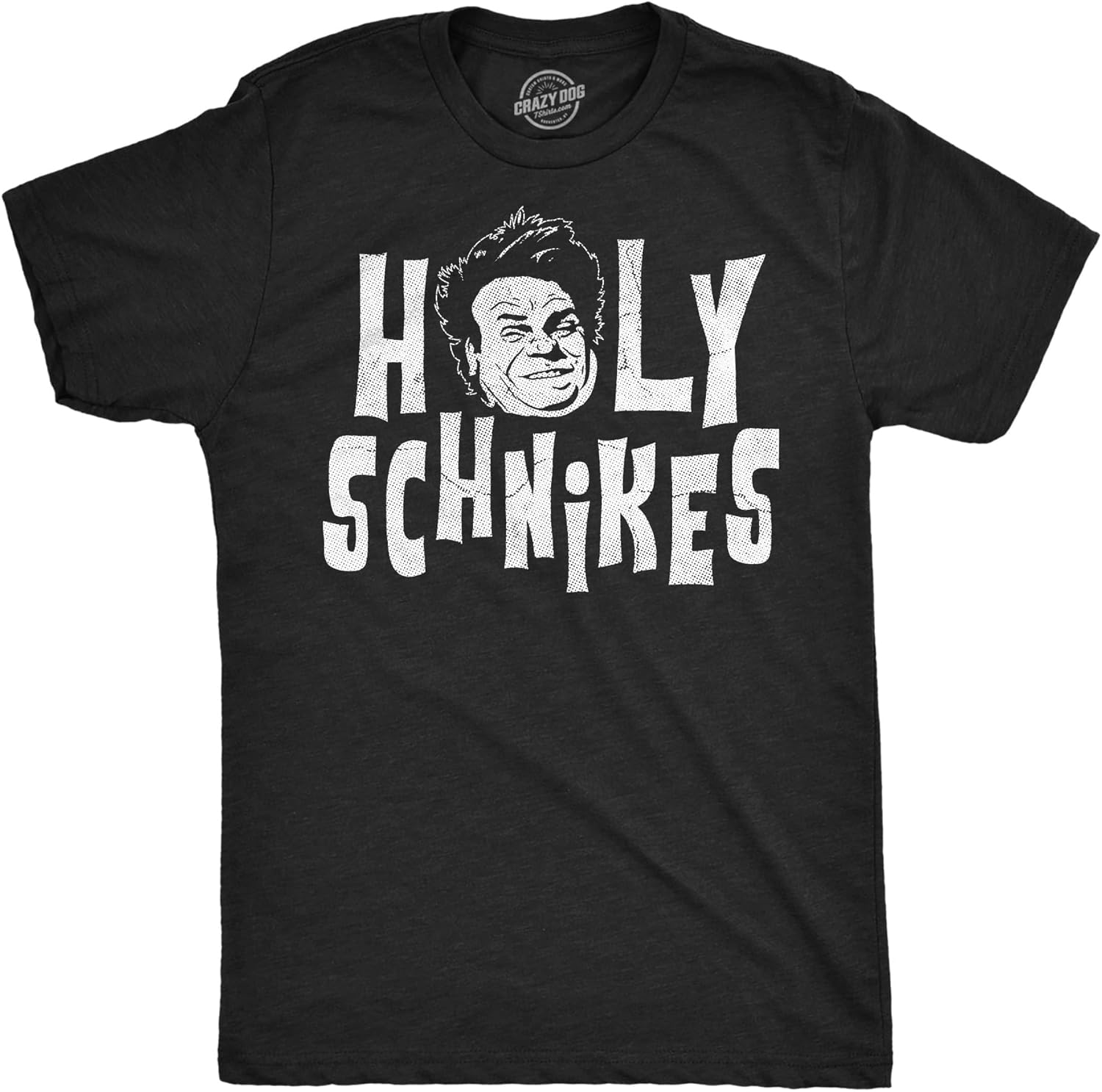 Mens Funny T Shirts Holy Schnikes Sarcastic Chris Farley Graphic Movie Quote Novelty Tee for Men XL