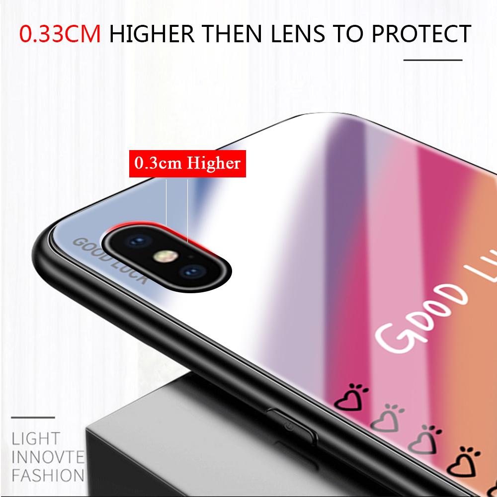 Tempered Glass Phone Case For iPhone 11 12 13 14 15 16 17 Redmi 10 12 14C Note10 Note14 Xiaomi 11Lite PocoC75 Soft Edge Shockproof Smooth Shell