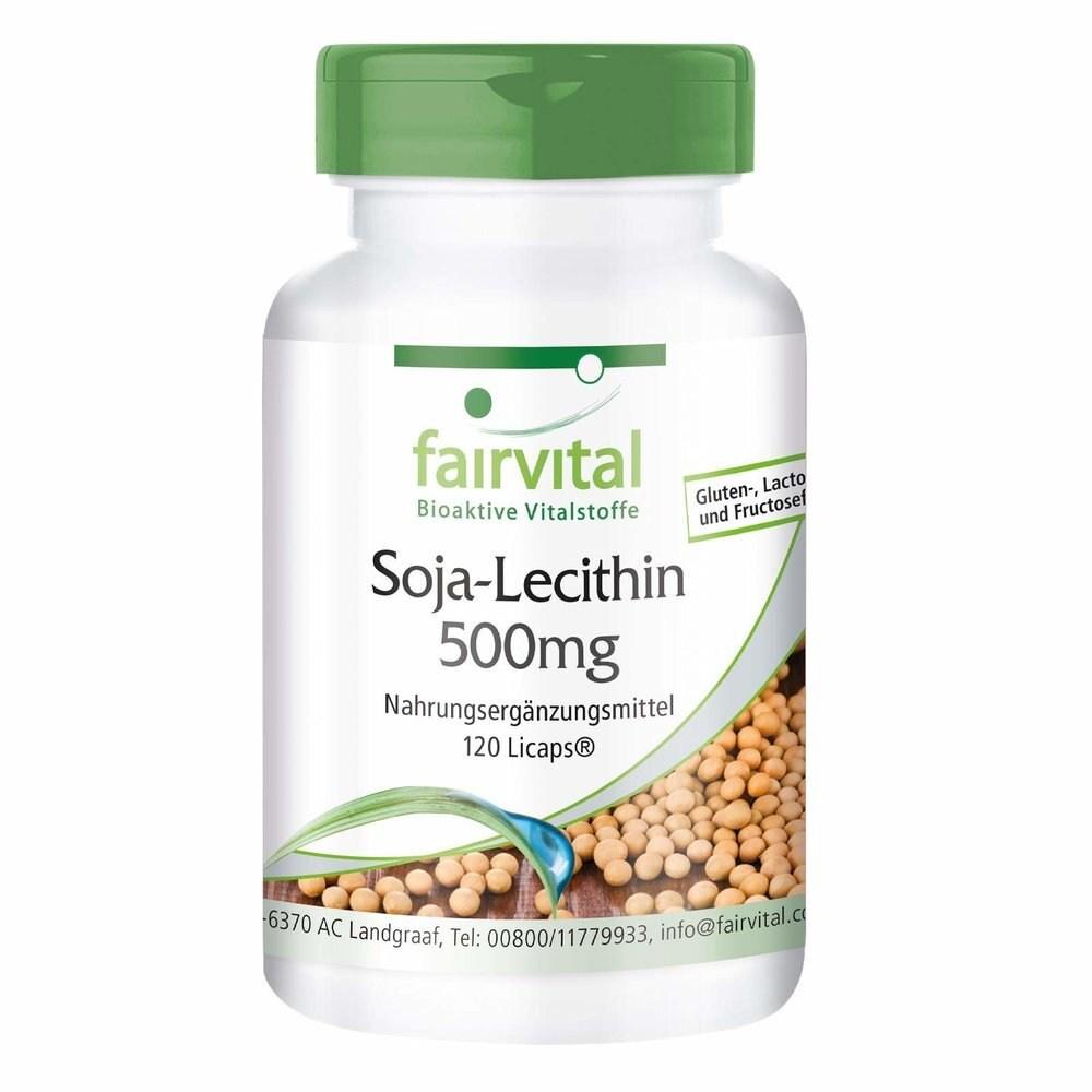 Fairvital Licaps Fairvital Soy Lecithin 500 Mg 1 Pcs 120 Tablets