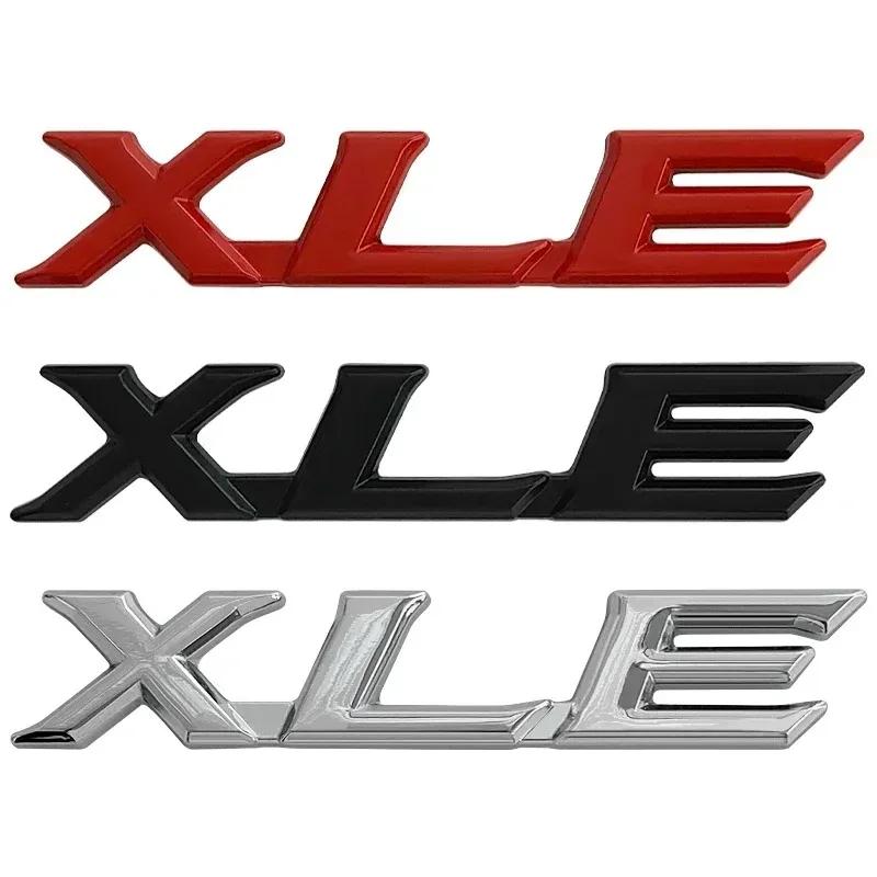 3d Metal Se Xse Le Xle Logo Embleem Badge Stickers Sticker for Toyota Camry Sienna Highlander Corolla Yaris Auris Rav4 Prius