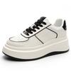 Leather little white shoes women's spring new board shoes women's fashion versatile platform girls' casual sports shoes