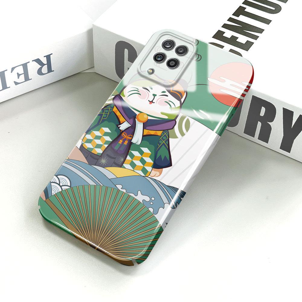 All-inclusive Film Handyhülle Cartoon Mode Design Hartschale Vollständige Abdeckung Kameraschutzhülle für Samsung Xiaomi Poco Redmi Infinix Tecno