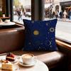 Constellation Pattern Cushion Cover Set of  Decorative Short Plush Pillow Covers for Sofa Soft  Cushion Case X Cm