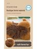 Peluche Mammut Orso Statuetta Bambola Portachiavi Ornamento