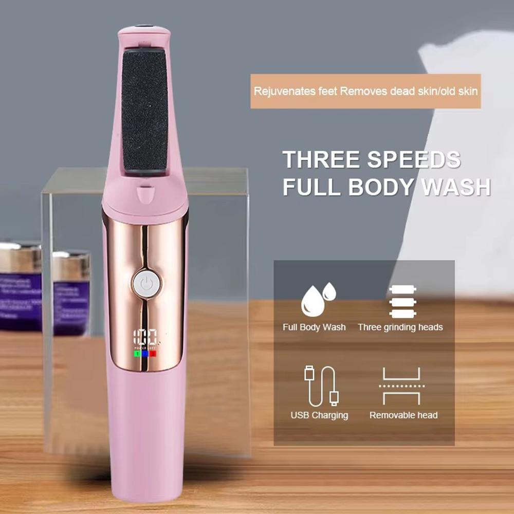 Electric Callus Remover for Feet, Rechargeable Foot File Pedicure Tool, Portable Foot Callus Remover Waterproof Profess,Pedicure