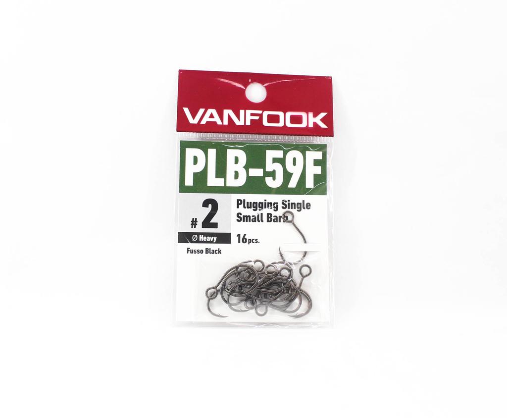 Cheap Vanfook PLB-59F Plugging Single Hook Small Barb Size 2 (9139) | Joom