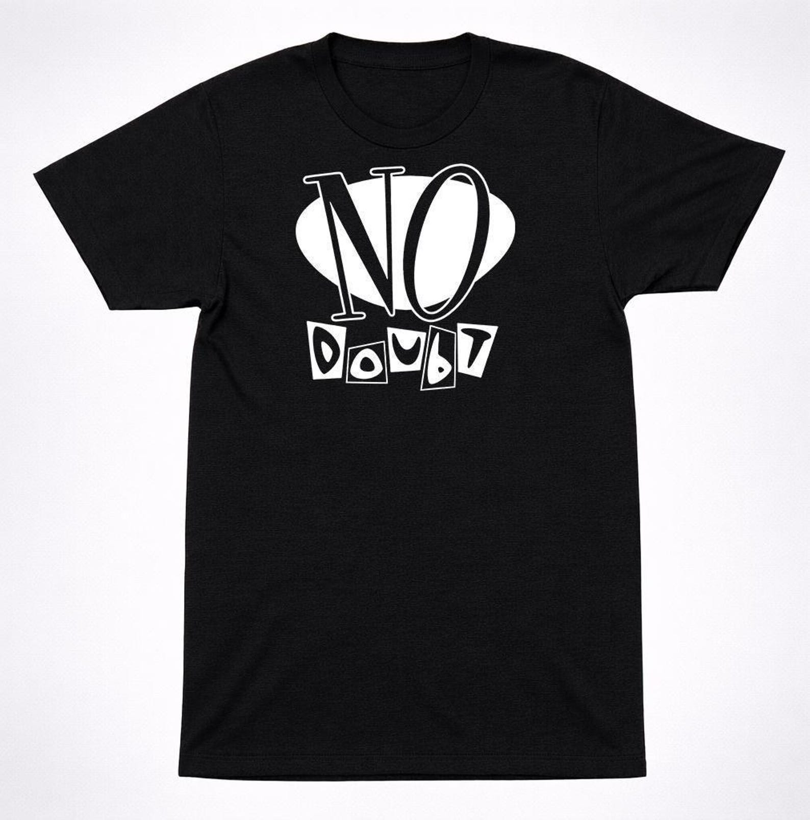 No Doubt Classic Logo Shirt - 90s Alternative Ska Punk Tee 2XL