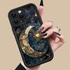 Sun&Moon Silicone Phone Case for IPhone 17 16 14 12 13 11 15 Pro Max Plus Air Shockproof Soft Cover