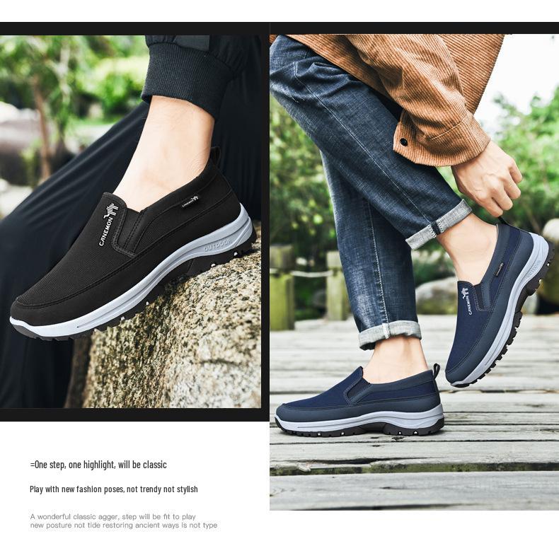 Herren Übergröße Slipper Mesh Walking Sneaker, Größe 49