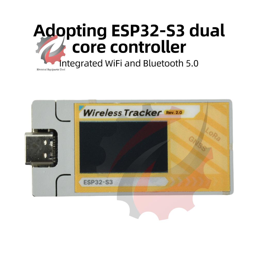 Wireless Tracker V2 LoRa GPS Device with ESP32-S3 Dual Core WiFi Bluetooth 5.0 for Personnel Tracking and Mesh Networking