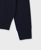 FALLETT Small Story Logo V-Neck Knit Navy