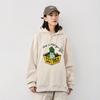 Li Ning X Disney Collaboration Sports Lifestyle Series Hugging Dragon Series Printed Letter Comfortable Breathable Loose Hoodie Women Hoodie AWDU494-3
