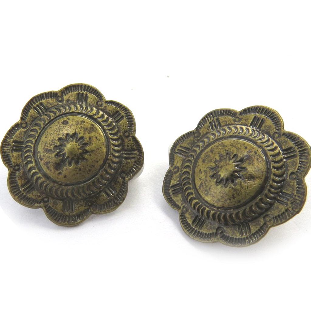 Les Trésors De Lily [M8115] - Antique Gold 'Antica' Clips
