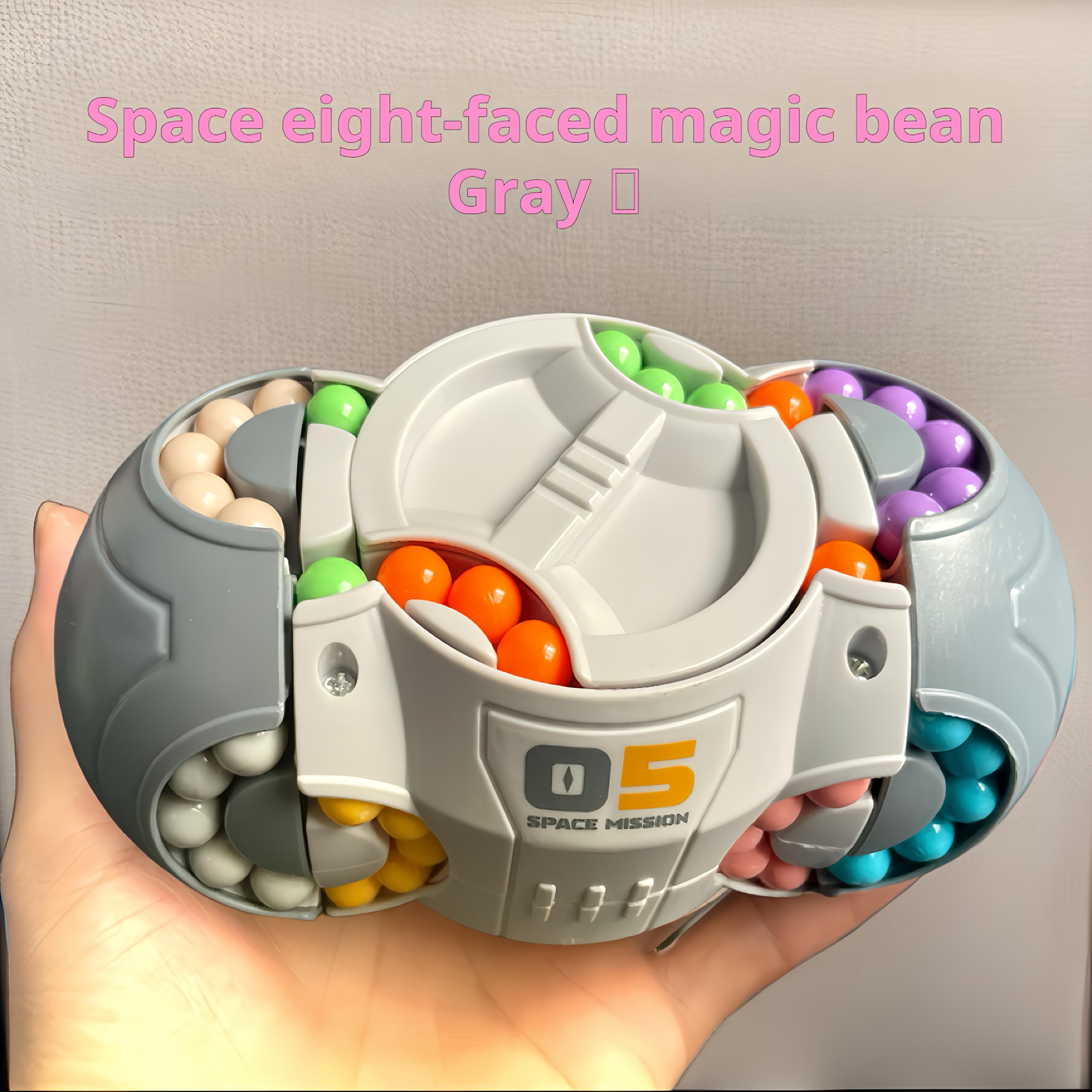 

Vibrant 3D Cylindrical Cube Puzzle Toy - Magic Bean Gyro Spinning Slider Game with Durable ABS Resin - Ideal for Adults & Teens, Perfect Gift 1pc