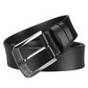 Men'S Pin Buckle Leather Belt, Casual Cowhide Wide Men'S Belt, Young And Middle-Aged Simple Belt