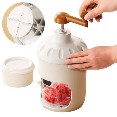 Machine à glace pilée manuelle, mini-machine à glace rotative légère, machine à granité multifonctionnelle à commande manuelle pour la cuisine et la maison