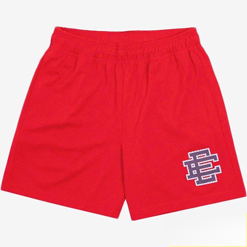 DC-HOME-4 Europese en Amerikaanse Westkust Shorts Zomer Heren Fitness Hardloopshorts S rood