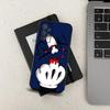 Cartoon Middle Finger   Phone Case For Samsung S21,S22,S23,S30,Ultra,S20,Plus,Fe,Lite,Note,10,9,5G Black Soft Cover